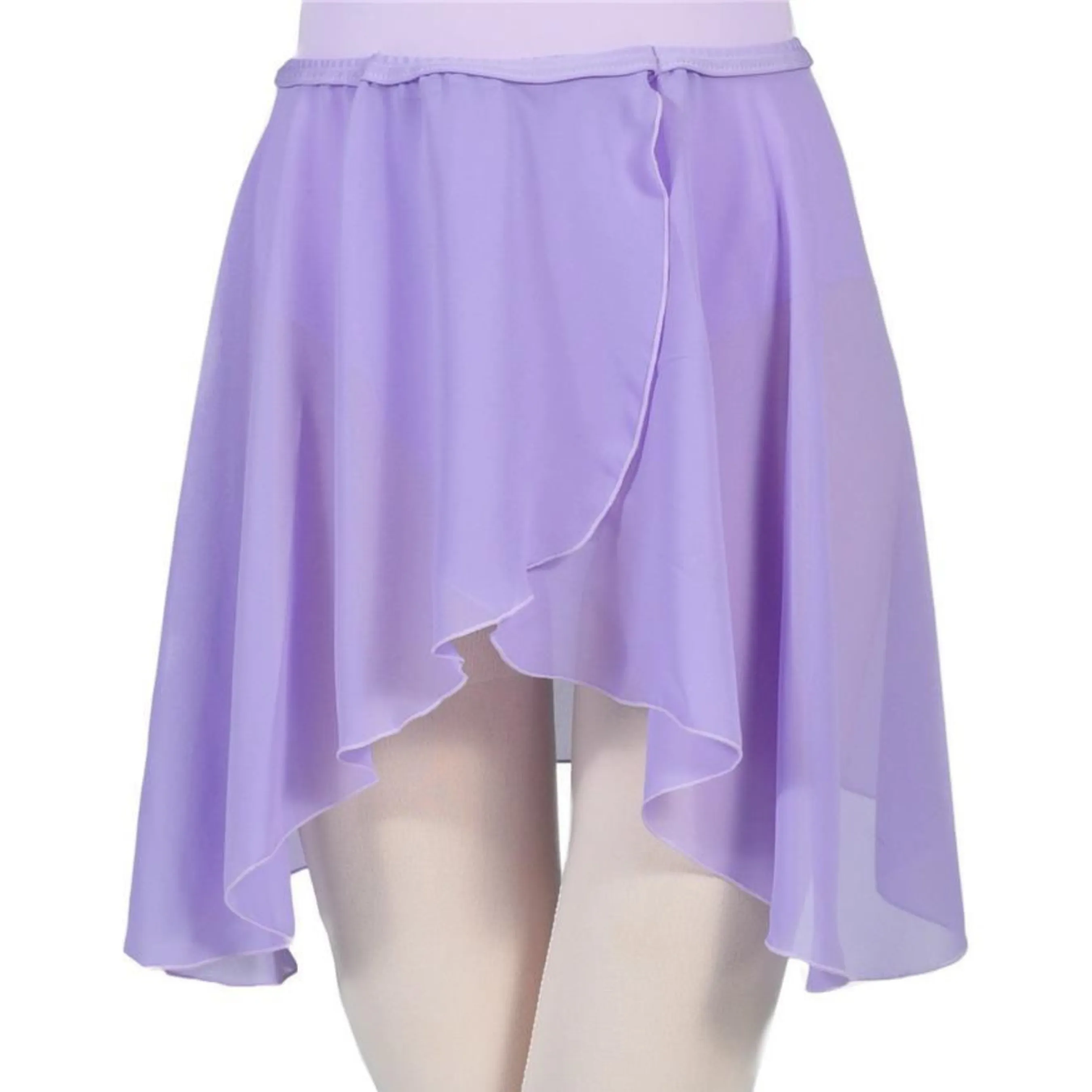 Pull-On Wrap Skirt Chiffon Adult
