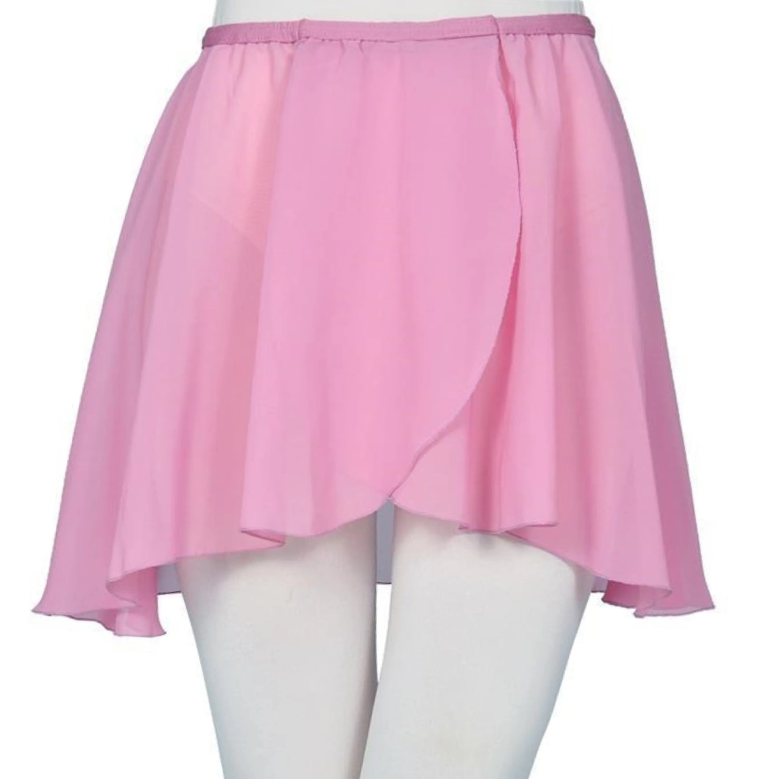 Pull-On Wrap Skirt Chiffon Adult