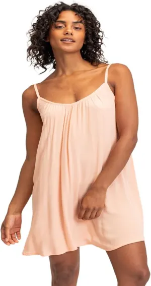 Roxy Women's Summer Casual Sundress Cover-up, Sleeveless Mini Dress for Beach, Pool, and Resort Wear