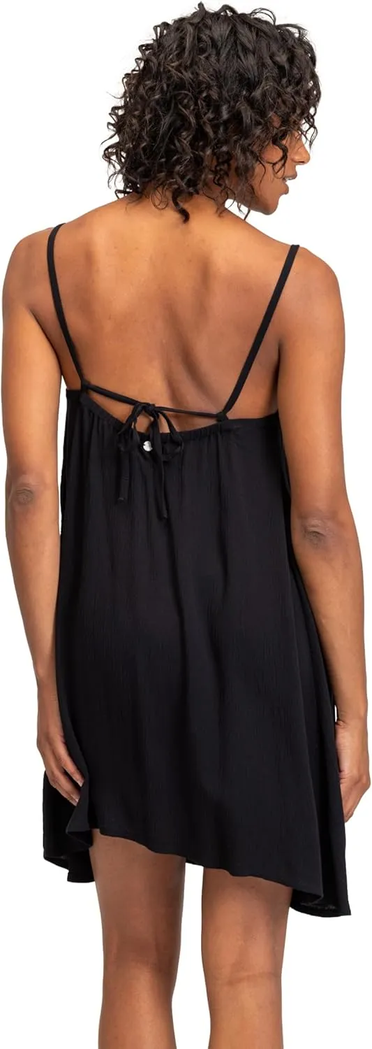 Roxy Women's Summer Casual Sundress Cover-up, Sleeveless Mini Dress for Beach, Pool, and Resort Wear