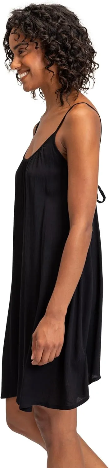 Roxy Women's Summer Casual Sundress Cover-up, Sleeveless Mini Dress for Beach, Pool, and Resort Wear
