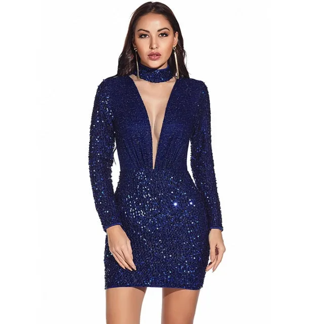 Sexy Black Lace Luxury Party dresses