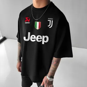 T-Shirt - Jeep - Black - Oversized