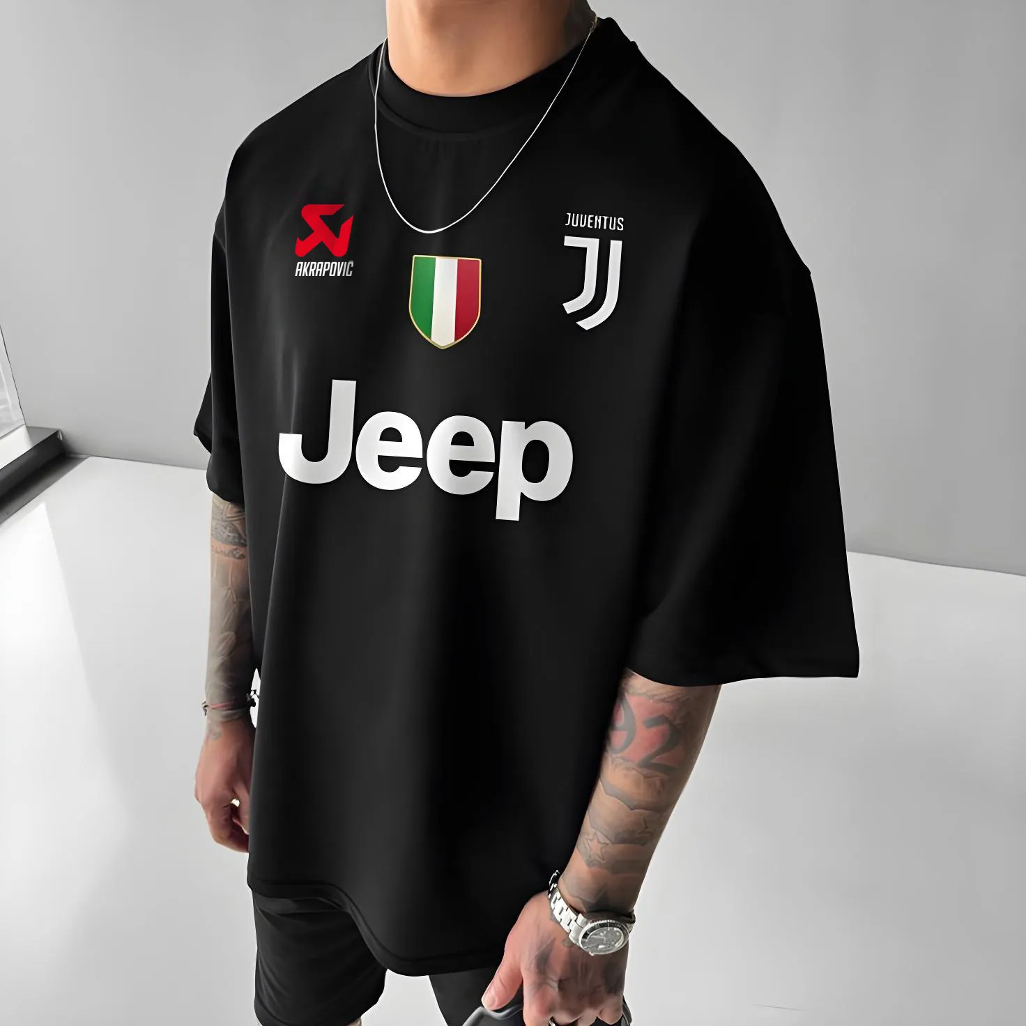 T-Shirt - Jeep - Black - Oversized