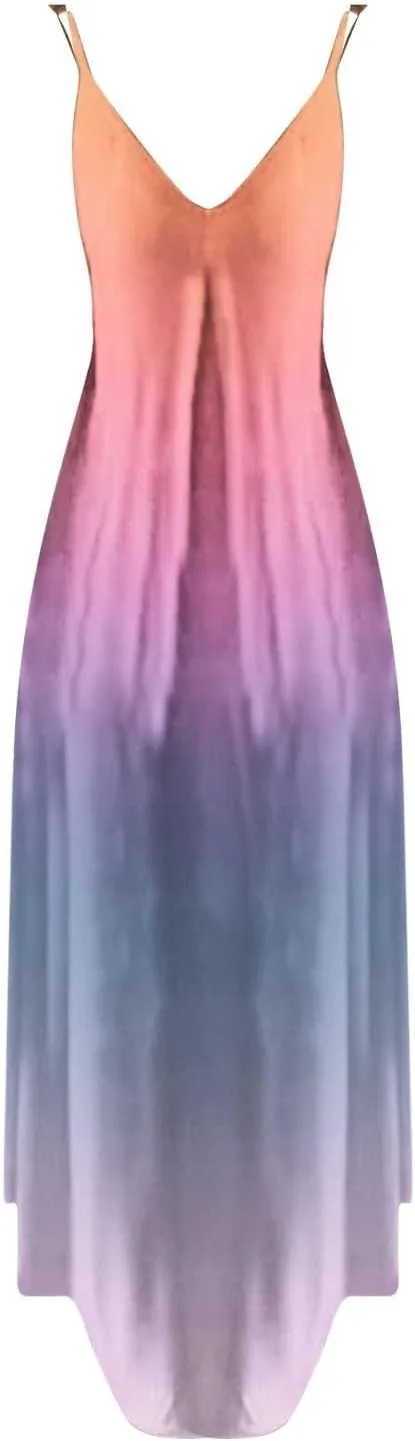 TARIENDY Maxi Dresses for Women Summer,Womens Lightweight Beach Vacation Sundress Sleeveless Outfits Casual Summer Dresses