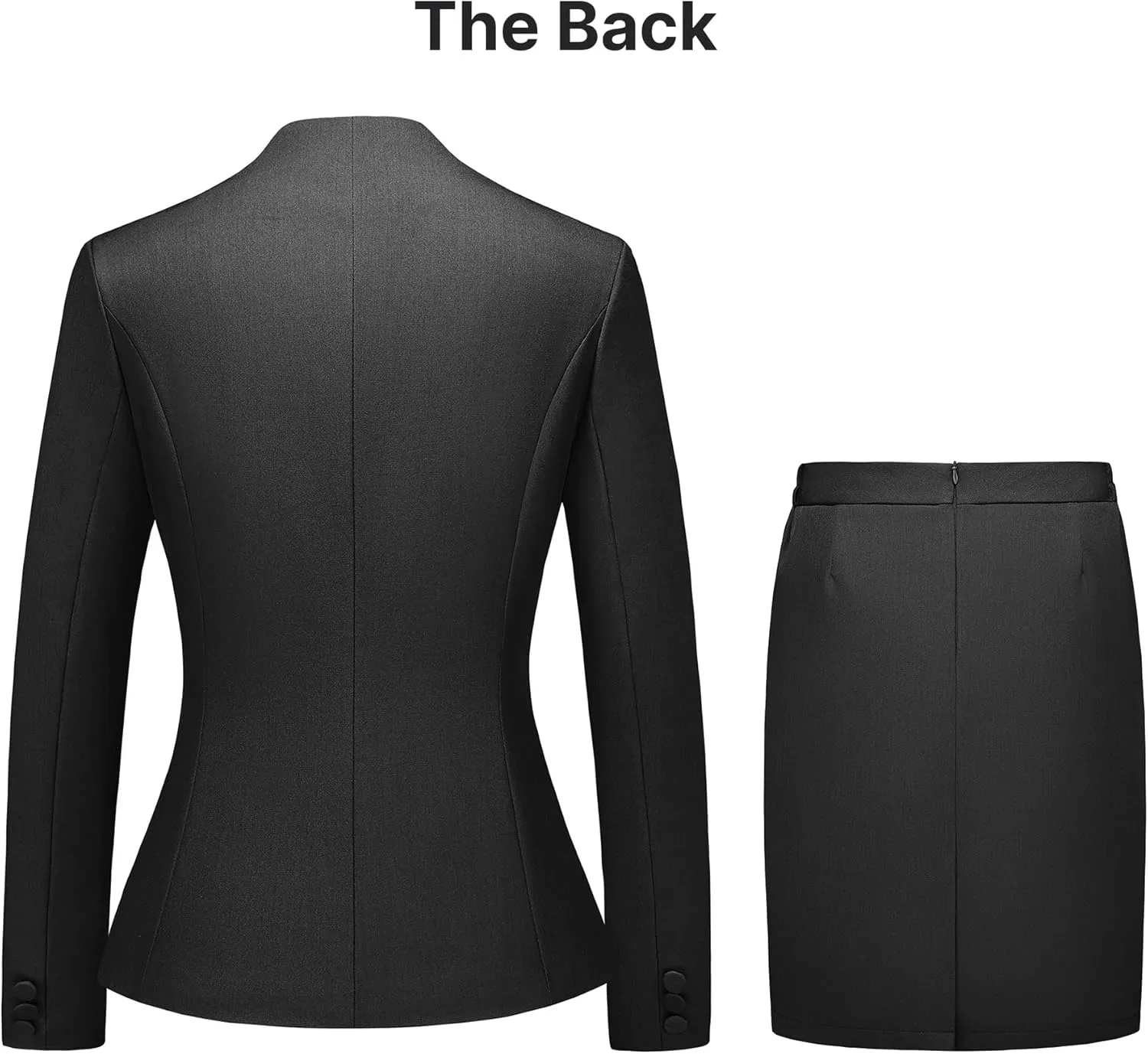 Women's Skirt Suit 2 Piece Set Business Office Suits for Women Dressy Professional Outfits