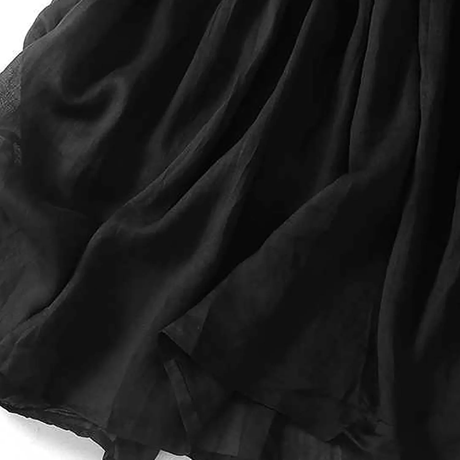 Women's Summer Skirts Elastic Waist Maxi Skirt 2025 Resort Wear Lightweight Pleated Half Dress Trendy Clothes